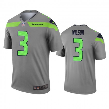 Herren Seattle Seahawks Trikot Russell Wilson 3 Inverted Legend Grün Herren Seattle Seahawks Trikot Russell Wilson 3 Inverted Legend Grün